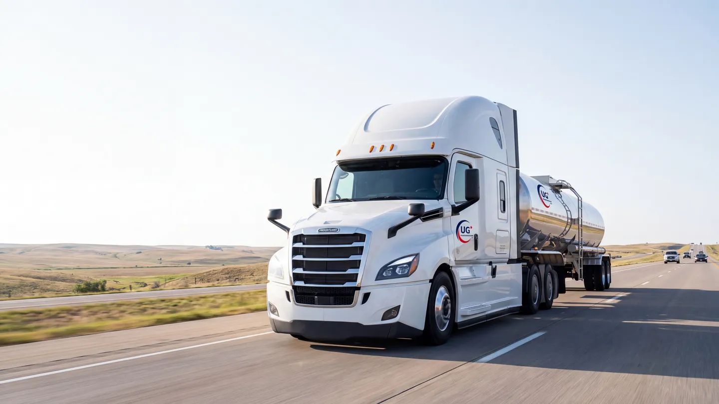 UG Transportation LLC truck
